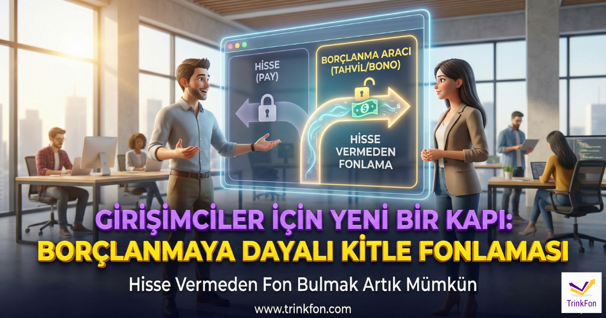 Girişimciler İçin Yeni Bir Kapı: Borçlanmaya Dayalı Kitle Fonlaması Başlıyor